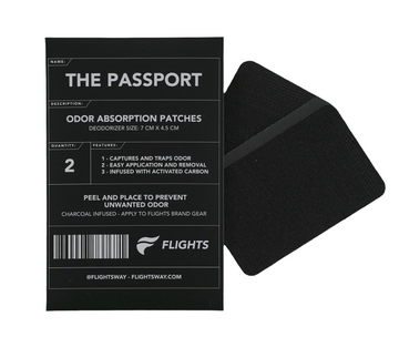 THE PASSPORT - ODOR ABSORPTION CHARCOAL PATCHES